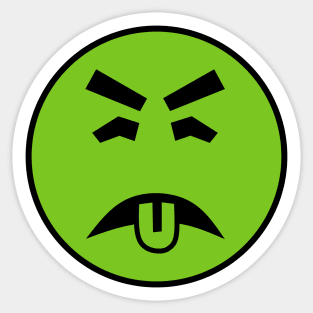 Yuck Emojis, Yuk Symbol Sticker